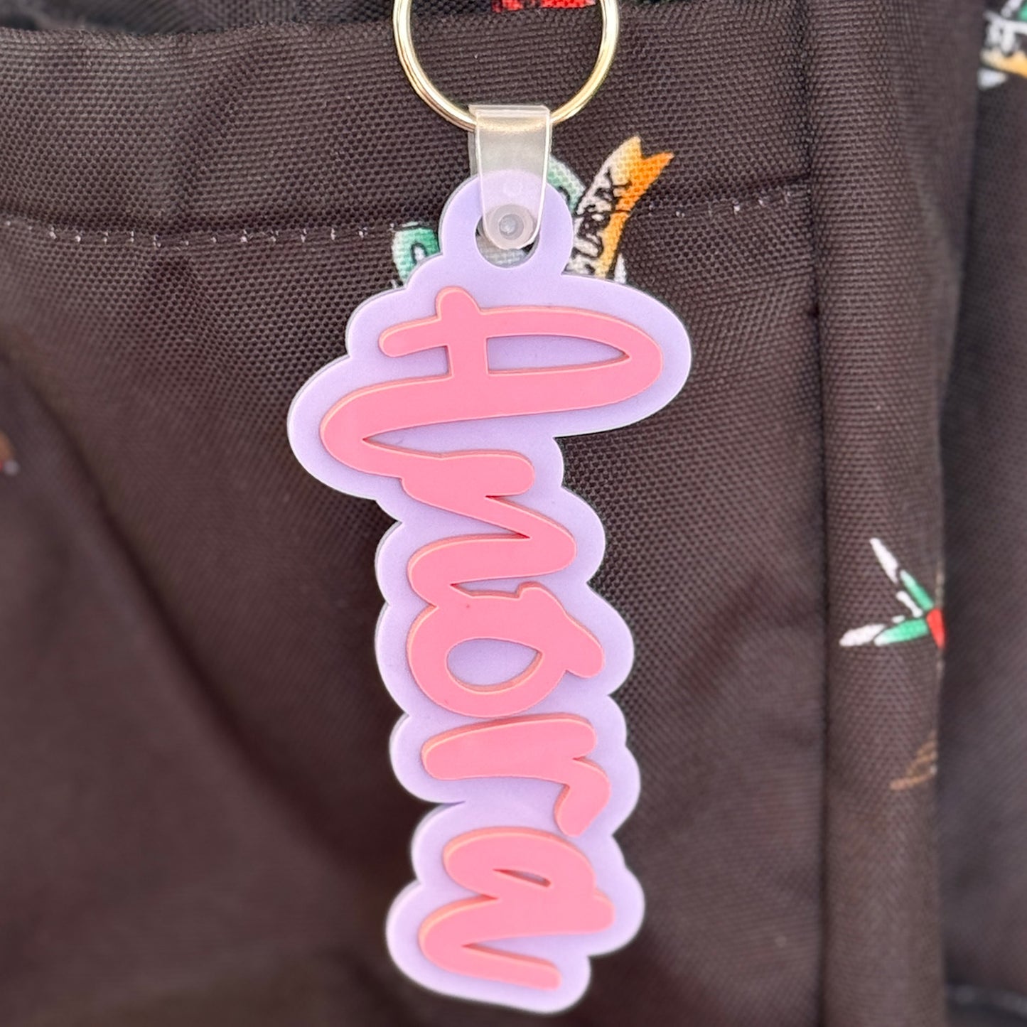 Name Bag Tag (Single Name)