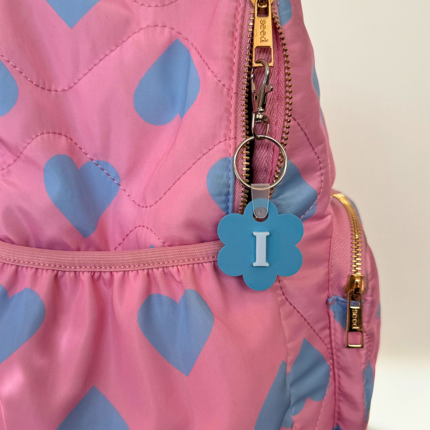Letter on Daisy Bag Tag