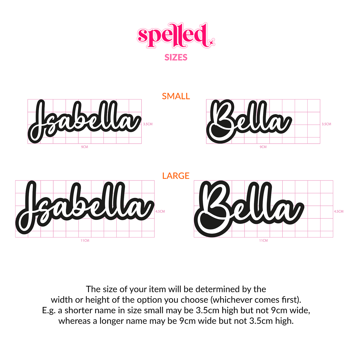 Name Bag Tag (Single Name)