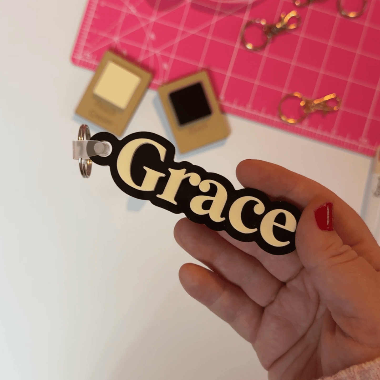 Name Bag Tag (Single Name)