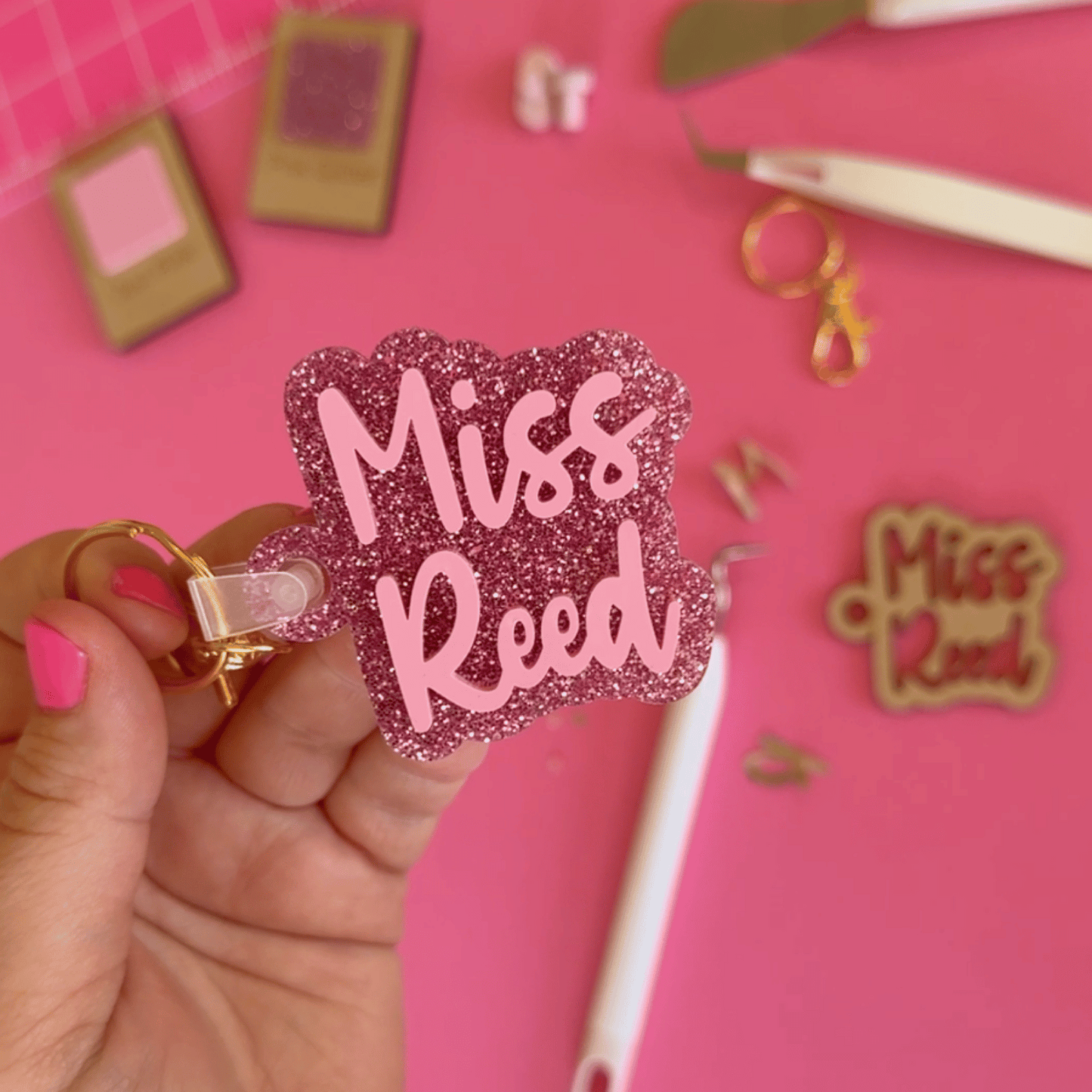 Name Bag Tag (Two Names)