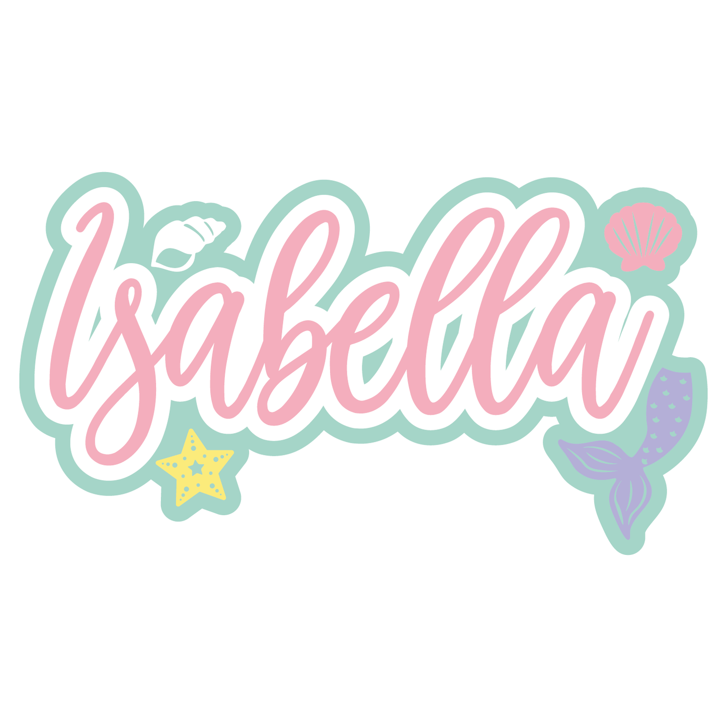 Mermaid Name Sign