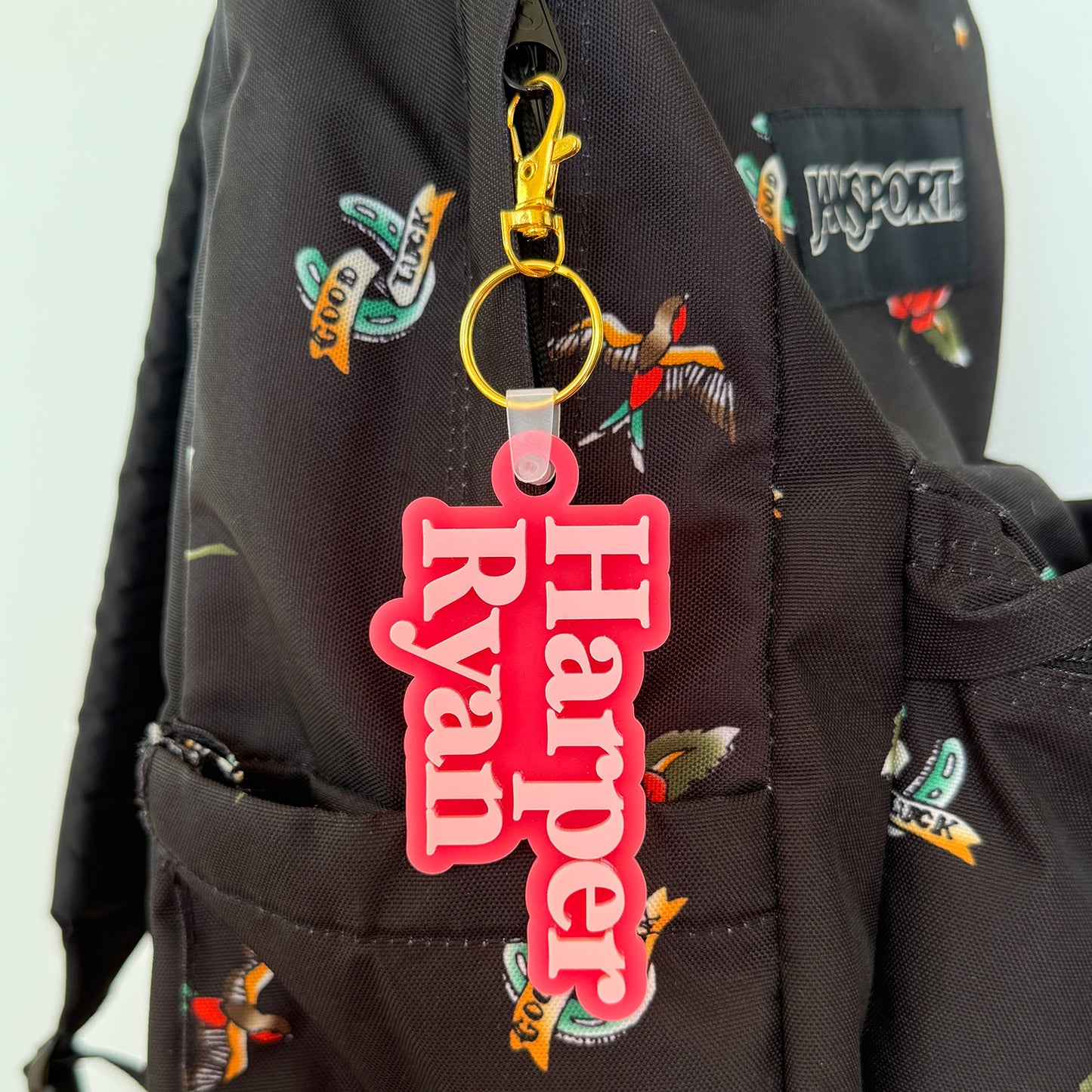 Name Bag Tag (Two Names)