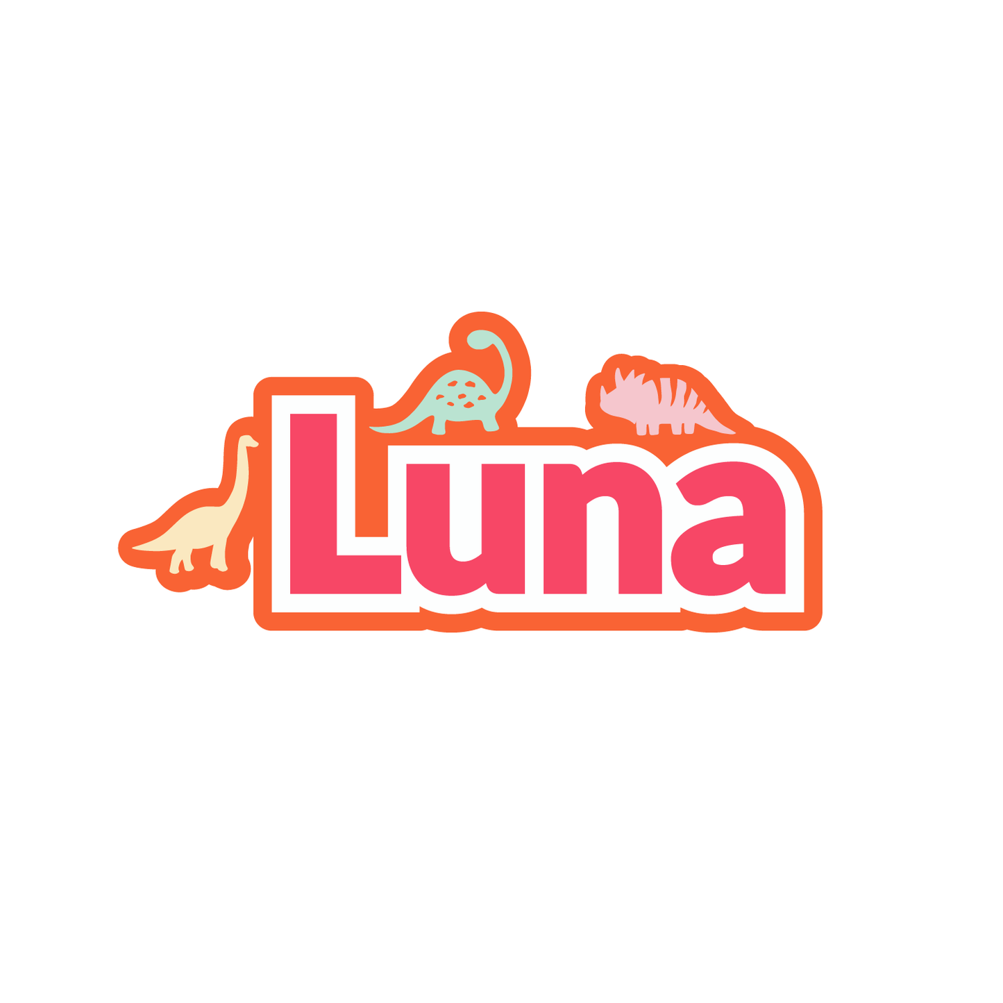 Dinosaur Name Sign