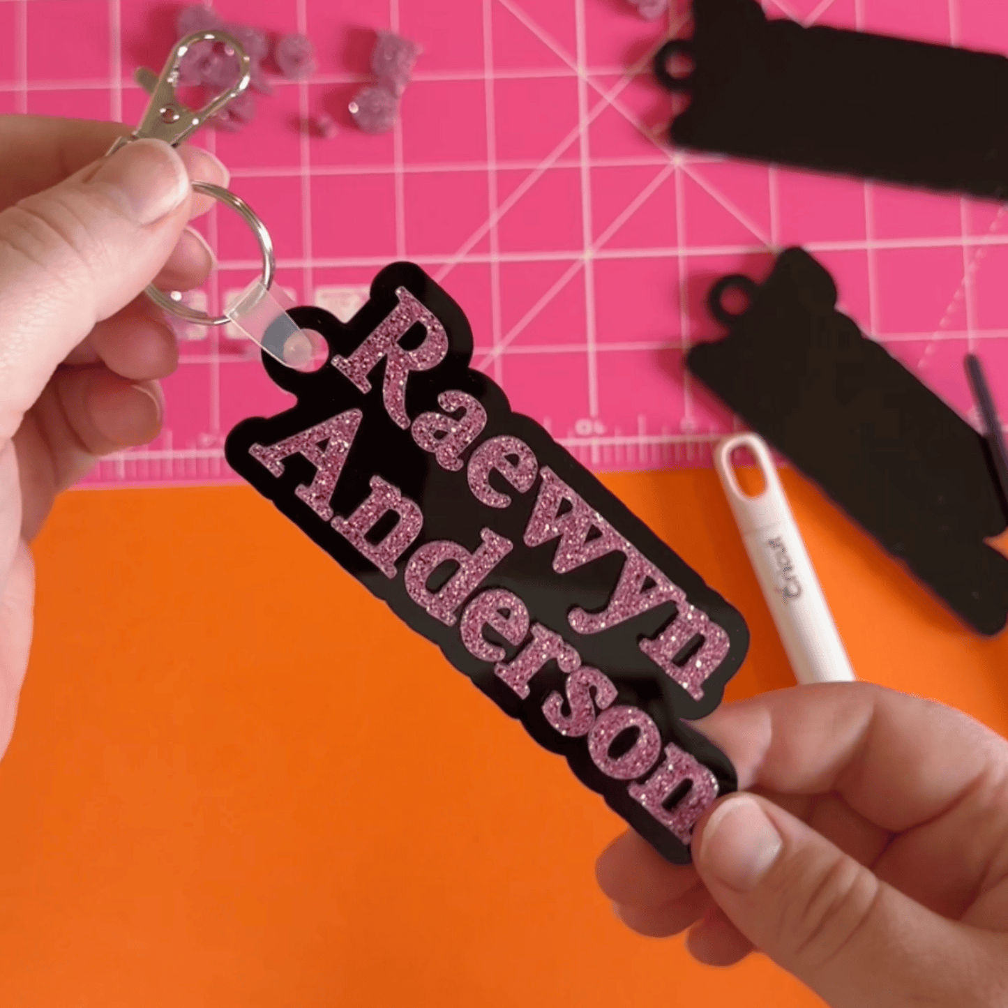 Name Bag Tag (Two Names)