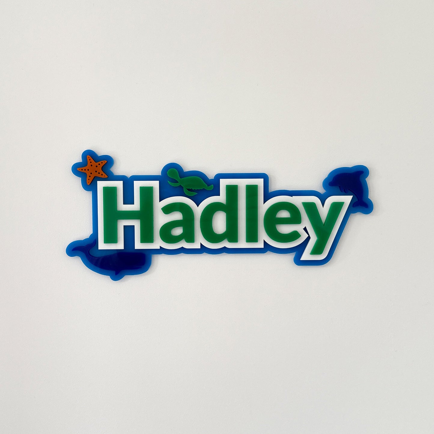 Sea Life Name Sign