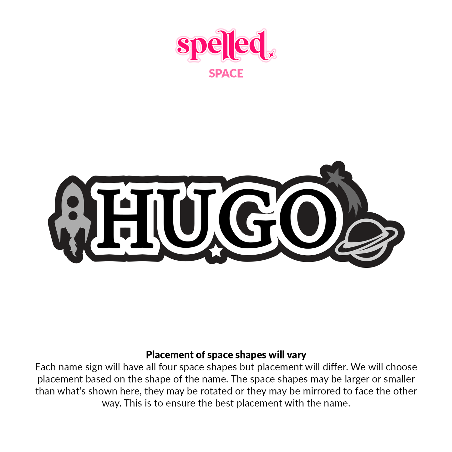 Space Name Sign