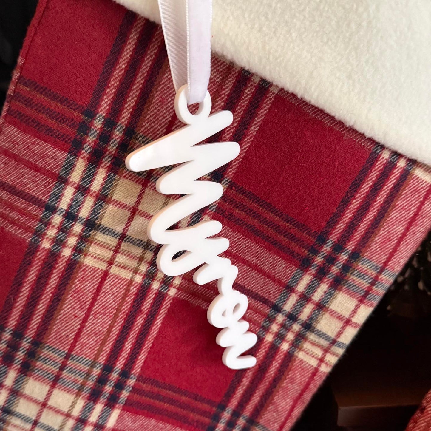 Stocking Name Tag
