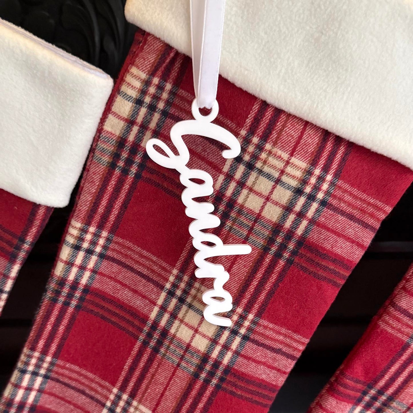 Stocking Name Tag