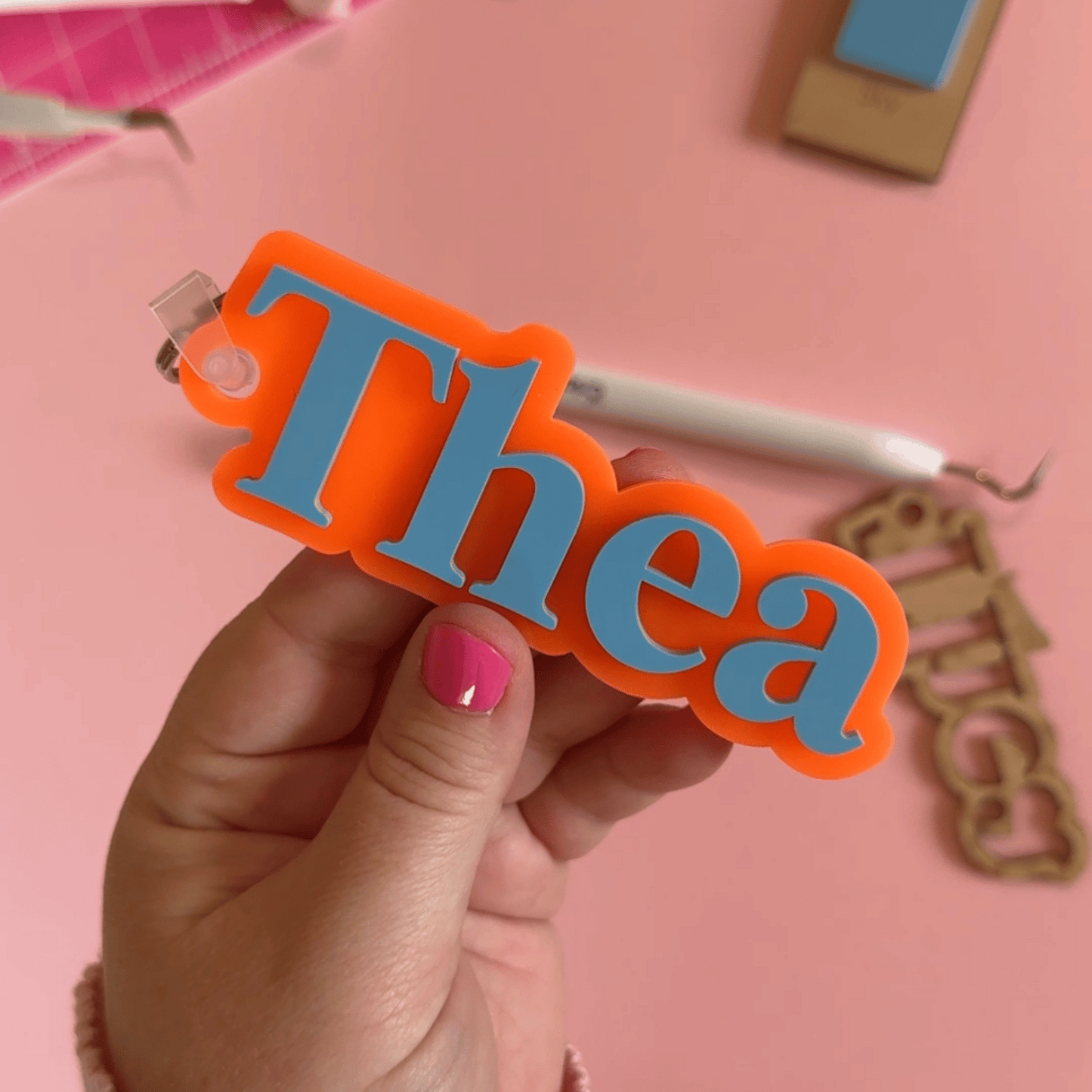 Name Bag Tag (Single Name)