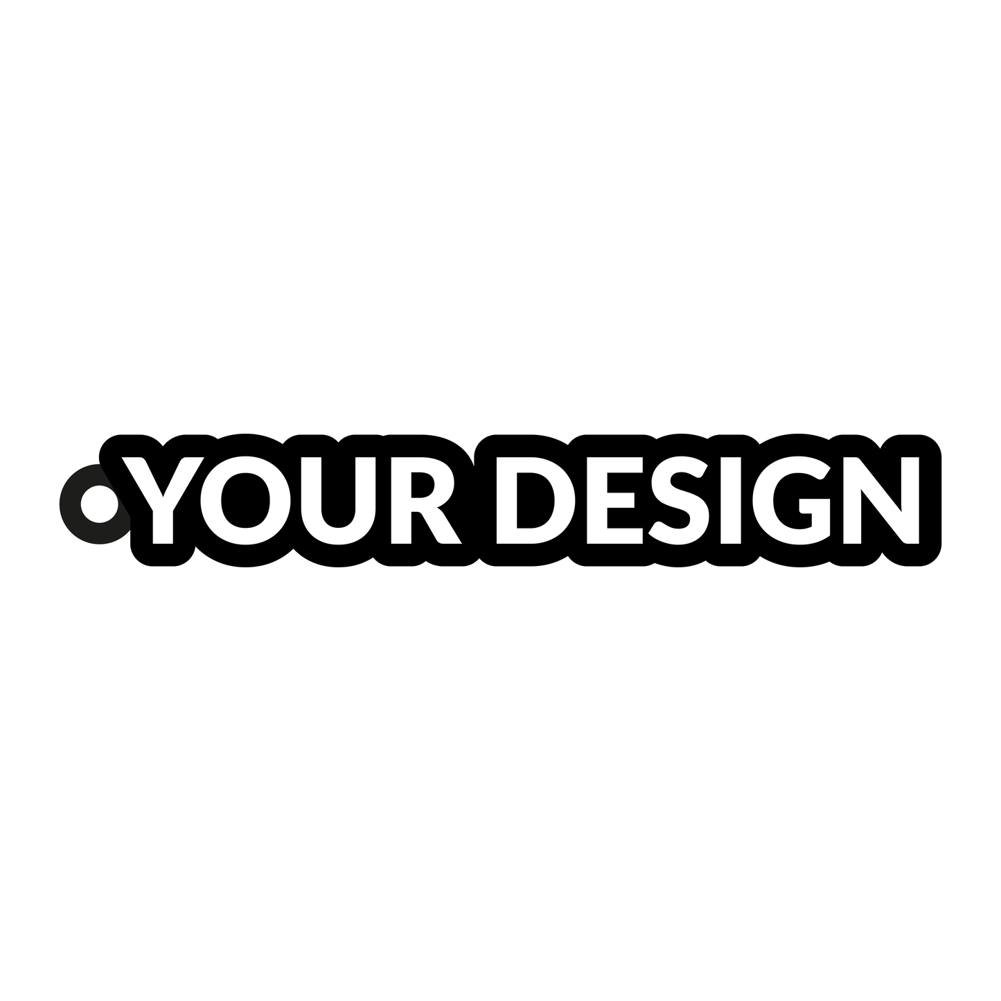 Custom Bag Tag (Supply your own design)
