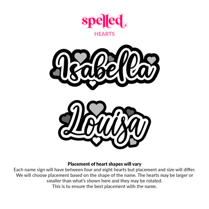 Heart Name Sign