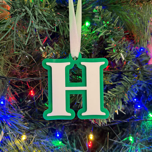 Personalised Initial Christmas Ornament