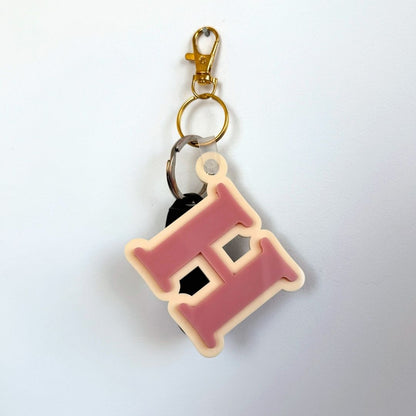 Letter Key Ring