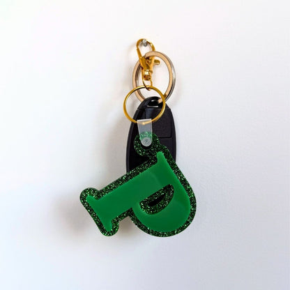Letter Key Ring
