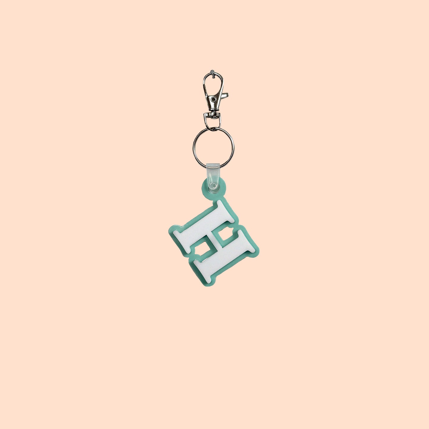 Letter Key Ring