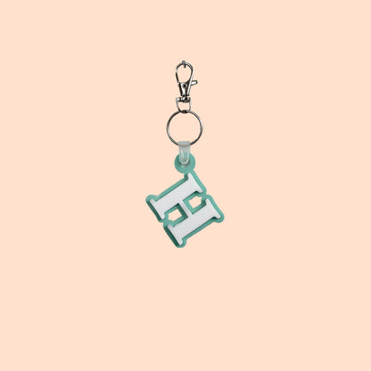 Letter Key Ring