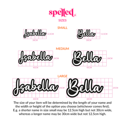 Daisy Name Sign