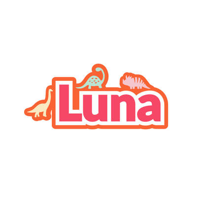 Dinosaur Name Sign