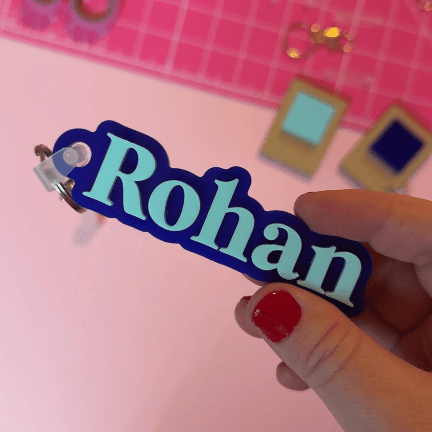 Name Bag Tag (Single Name)