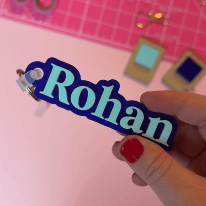 Name Bag Tag (Single Name)