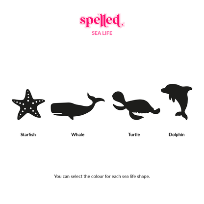 Sea Life Name Sign