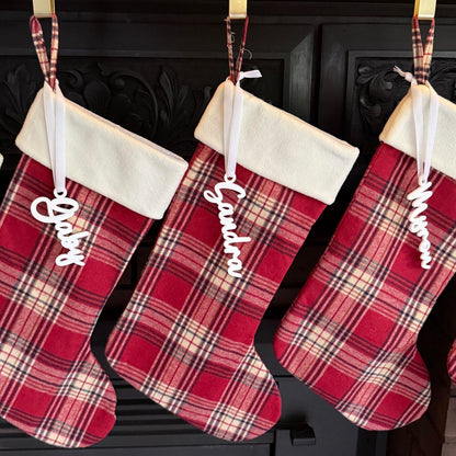 Stocking Name Tag