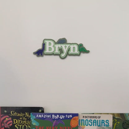Dinosaur Name Sign