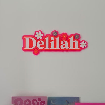 Daisy Name Sign
