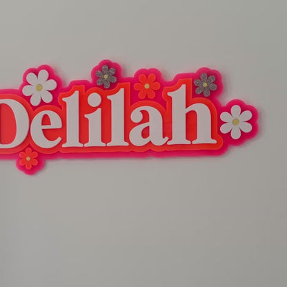 Daisy Name Sign